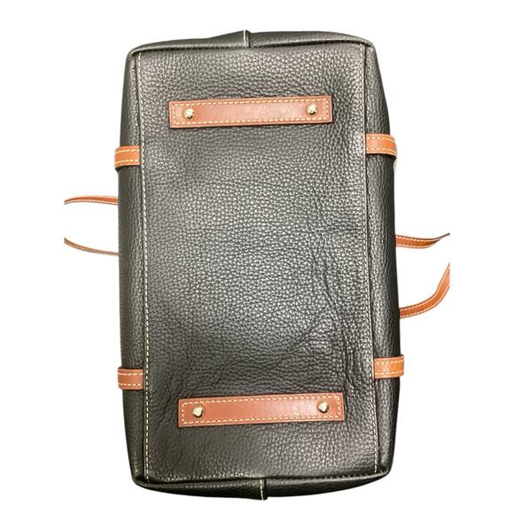 Dooney &Bourke Bag Women 1Size BigShopperTote Pebbled Leather Red Interior Black - Picture 7 of 8